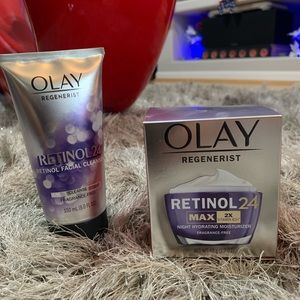 Olay Retinol 24 Cleanser & Moisturizer